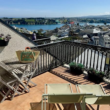 Moderno Piso Con La Mejor Terraza De Ribadeo Y Vistas Maravillosas Екстериор снимка