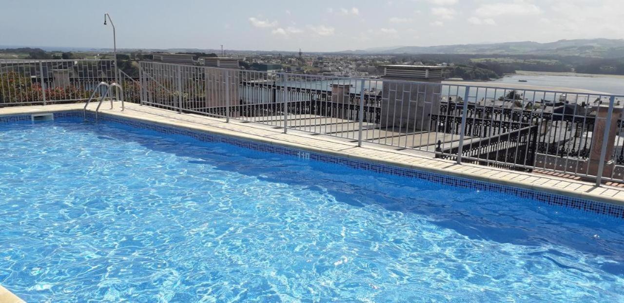Moderno Piso Con La Mejor Terraza De Ribadeo Y Vistas Maravillosas Екстериор снимка