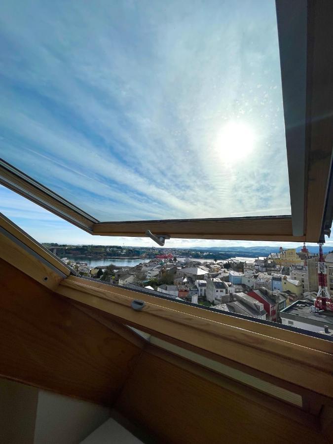 Moderno Piso Con La Mejor Terraza De Ribadeo Y Vistas Maravillosas Екстериор снимка