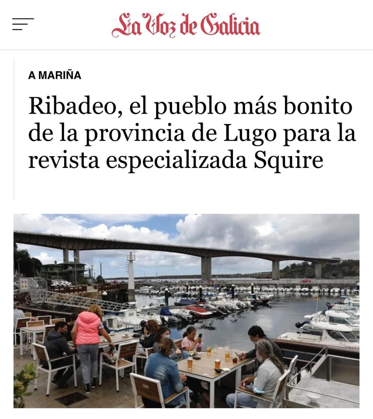 Moderno Piso Con La Mejor Terraza De Ribadeo Y Vistas Maravillosas Екстериор снимка