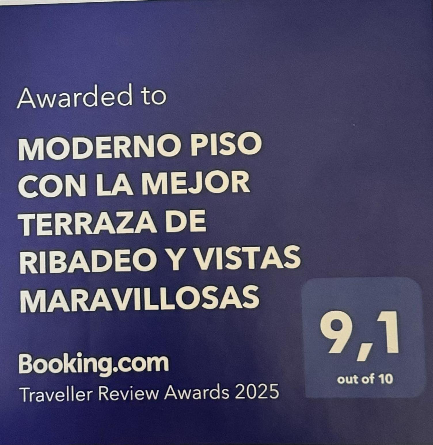 Moderno Piso Con La Mejor Terraza De Ribadeo Y Vistas Maravillosas Екстериор снимка